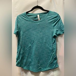 Lululemon Ocean  Blue T-Shirt Size 6
